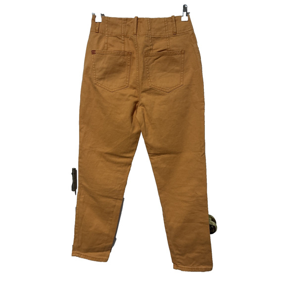 BDG Urban Outfitters Jeans Women's 25 Orange High Rise Taper Leg Mom Style Y2K - Picture 2 of 8